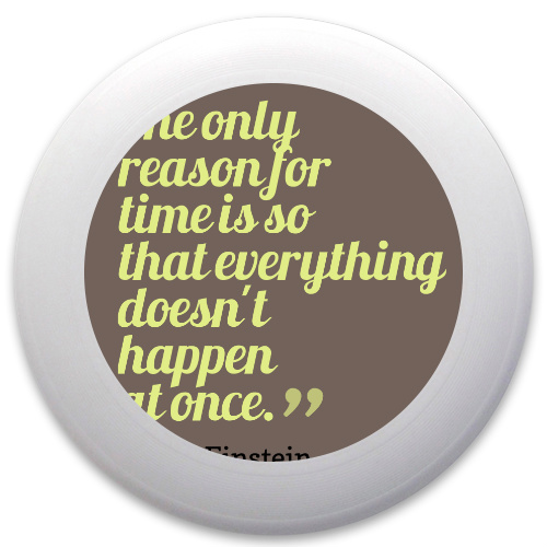 Albert Einstein Only Reason for Tim